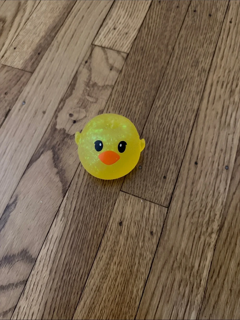 Yellow Chick squishy gel ball